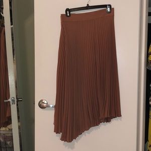 Vince size 2 maybe pleated asymmetrical skirt